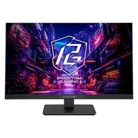 Monitor Gamer ASRock Phantom 27", FHD, 180Hz, 1ms, IPS, FreeSync Premium, HDR 400, DisplayPort e HDMI, Preto - PG27FFT1B