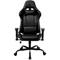 Cadeira Gamer 1STPLAYER S02, Até 120kg, Reclinável, com Almofadas, Material PVC, Preta - S02-BK
