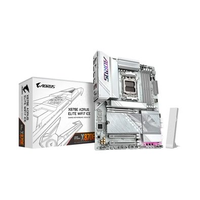 Placa-Mãe Gigabyte X870E AORUS ELITE WIFI7 ICE, AM5, ATX, DDR5, PCIe 5.0, RGB, Wi-Fi 7, Bluetooth, Branco - X870E A ELITE WF7 ICE