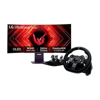 Monitor Gamer Curvo LG UltraGear OLED 45" + Volante Logitech G920
