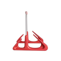 Suporte vertical para Notebook e Tablet Octoo LiteStand Vertical, Ice Silver e Laranja - 9573