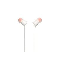 Fone de Ouvido Intra-auricular JBL Tune 110, com Fio, com Microfone, Branco - JBLT110WHTE