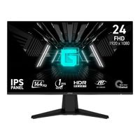 Monitor Gamer MSI 24", Full HD, 144Hz, 1ms, IPS, FreeSync, HDR Ready, AI-Vision, Preto - G242L E14