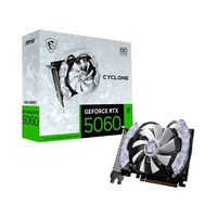Placa de Vídeo MSI RTX 5060 Cyclone OC NVIDIA GeForce, 8GB, GDDR7, 128-bit - 912-V812-205