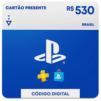 R$530 PlayStation Store - Cartão Presente Digital [Brasil]