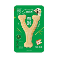 Brinquedo Osso Bamboo Forquilha Animalíssimo - Único