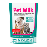 Pet Milk Vetnil Leite Substituto para Filhotes de Cães e Gatos