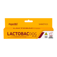 Lactobac Dog Plus Organnact Suplemento Vitamínico - 13 ml
