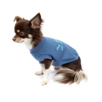 Camiseta Eat Play Love Azul Bichinho Chic - PP