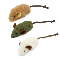 Kit Brinquedo para Gatos Ratinho 3 Unidades Flicks - Único