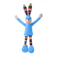 Brinquedo Pelúcia Coelho Pernudo Azul Fabrica Pet - Único