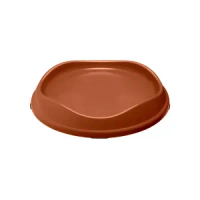 Comedouro Raso para Gatos Stark Pet Cobre - Único