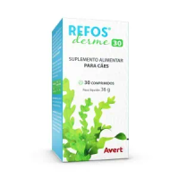 Suplemento Alimentar Refos Derme 30 Avert - 30 comprimidos