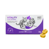 Suplemento Alimentar Soft Care Nuti Vitality Eye & Mind - 30 comprimidos