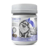 Suplemento Alimentar Soft Care Serenity Pet Tabs - 30 tabletes