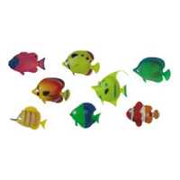 Peixes de Plástico para Aquário Boyu - 08 unidades