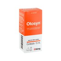 Otosyn Solução Otológica Cães e Gatos - 15 ml