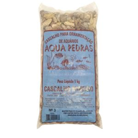 Cascalho para Aquário Mineiro Aqua Pedras Nº3 - 1 kg