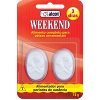 Ração para 3 dias Weekend Alcon - 16 g