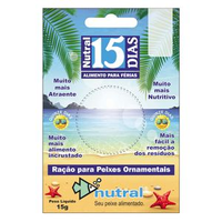 Ração Nutral Férias para Peixes Ornamentais - 15g