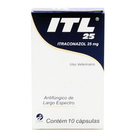 Antifúngico ITL 25 Itraconazol Cepav - 10 cápsulas