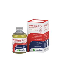 Anti-inflamatório Maxicam Injetável Ourofino - 20 ml
