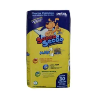 Tapete Higiênico Super Secão Max 80x60cm - 30 unidades
