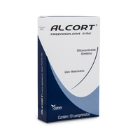 Alcort 5 mg anti-inflamatório Cepav - 10 comprimidos