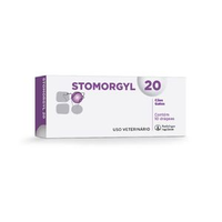 Stomorgyl 20 Antibiótico para Cães e Gatos - 10 comprimidos
