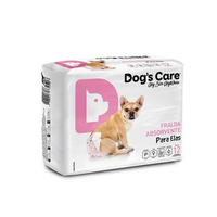Fralda Higiênica Ecofralda Fêmea Dog's Care 12 unidades