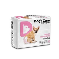 Fralda Higiênica Ecofralda Fêmea Dog's Care 12 unidades