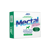 Mectal Plus Cães 10kg Mundo Animal - 4 comprimidos