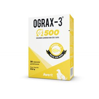 Ograx-3 500mg para Cães e Gatos Avert
