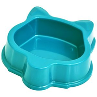 Comedouro Plástico Gatos Verde Triton Dog - 160 ml