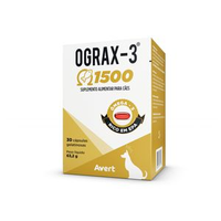 Ograx-3 1500mg para Cães Avert - 30 cápsulas