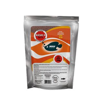 Ração Básica para Peixes Ornamentais Bits Alho Fina Mega Food