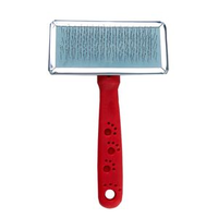 Rasqueadeira Aço Cabo de Plástico Vermelho HomePet