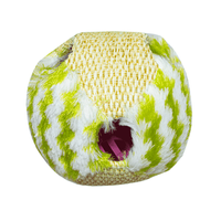 Brinquedo Pelúcia Bola com Guizo Savana - Único