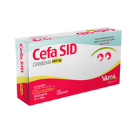 Cefa Sid 660mg Antimicrobiano para Cães e Gatos - 10 comprimidos