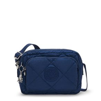 Bolsa Kipling Abanu M Zip - Azul