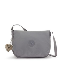 Bolsa Kipling Earthbeat M - Cinza