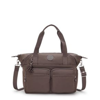 Bolsa Kipling New Art Duo Pocket - Marrom