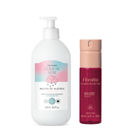 Combo Body Spray Floratta Flores Secretas + Loção Corporal Nuvem De Alegria 400ml
