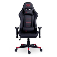 Cadeira Gamer XT Racer Attack, Até 120Kg, Reclinável, Com Almofadas, Cilindro de Gás Classe 4, Couro PU, Preta e Vermelha - XTR-056