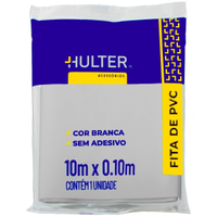 Fita PVC Sem Adesivo Branca Hulter 100x10m