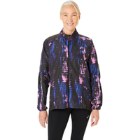 Jaqueta ASICS Road Lite-Show Packable - Feminino - Preto/Rosa