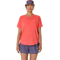 Camiseta ASICS Road - Feminino - Rosa