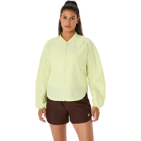 Jaqueta ASICS Nagino Run Adjustable - Feminino - Amarelo