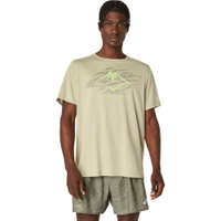 Camiseta ASICS Fujitrail Logo - Masculino - Verde