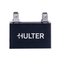 Capacitor Quadrado 7 MFD Terminal Corpo Plástico Hulter - 450V